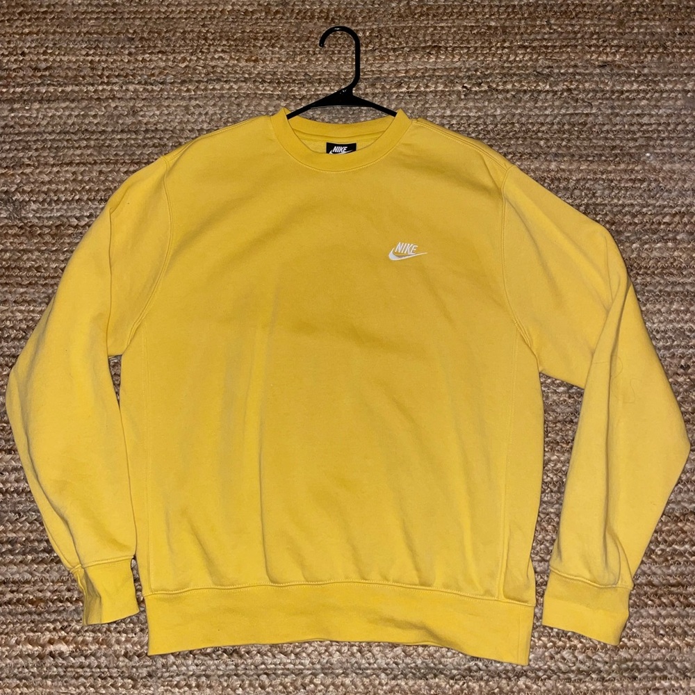 Yellow Nike Crewneck